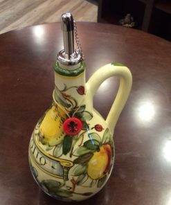 Ceramic Olive Oil Bottle-Toscan