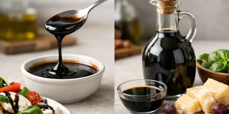 Balsamic Glaze vs Balsamic Vinegar for Cooking