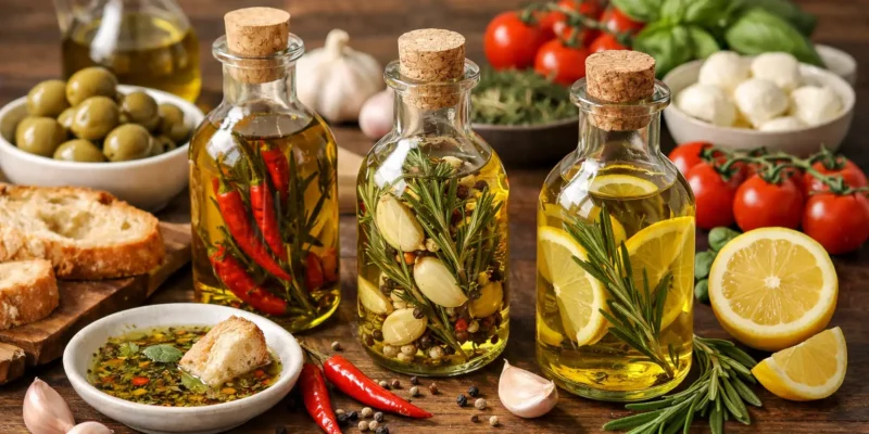 Flavored Olive Oil Pairings That Taste Effortless