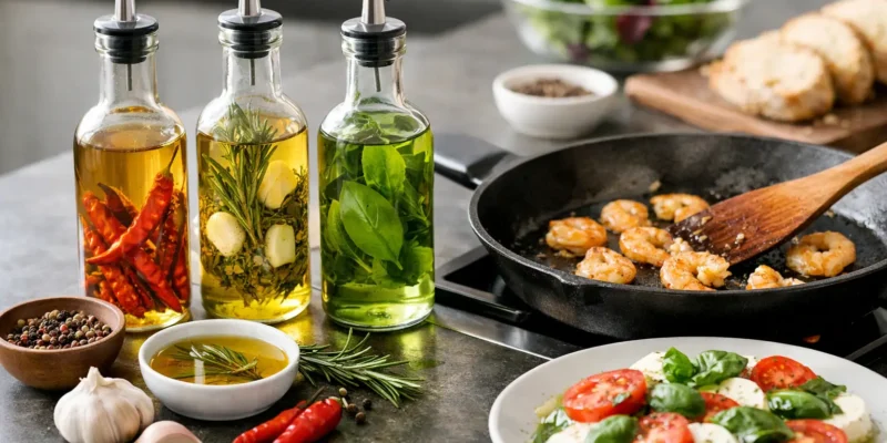 How to Cook With Infused Oils: Heat, Pair, Finish