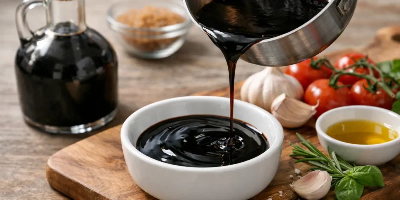 How to Make Balsamic Reduction Sauce at Home