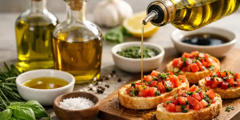 How to Use Finishing Oils for Better Flavor