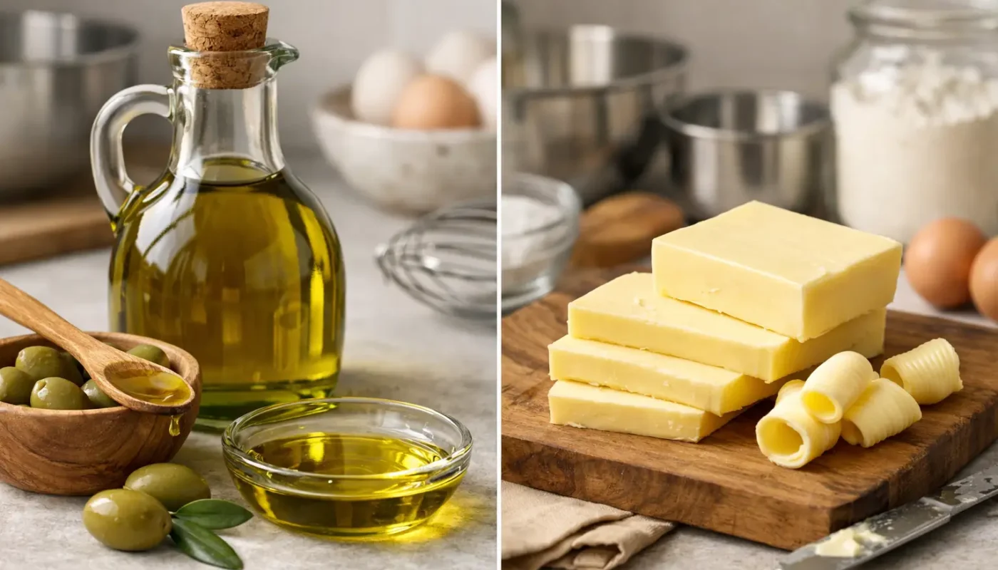 Olive Oil Versus Butter Baking Explained