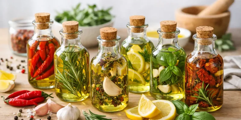 6 Flavored Oil Recipes for Brighter Cooking