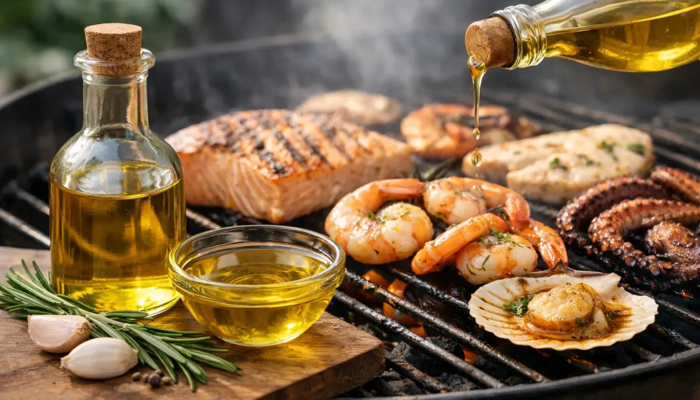 Best Oil for Grilled Seafood at Every Heat