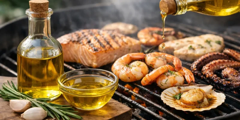 Best Oil for Grilled Seafood at Every Heat