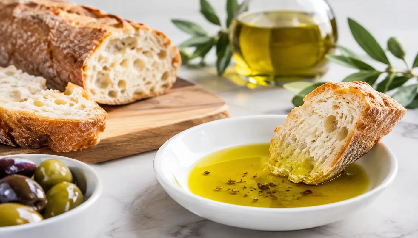 How to Pair Olive Oil With Bread Like a Taster