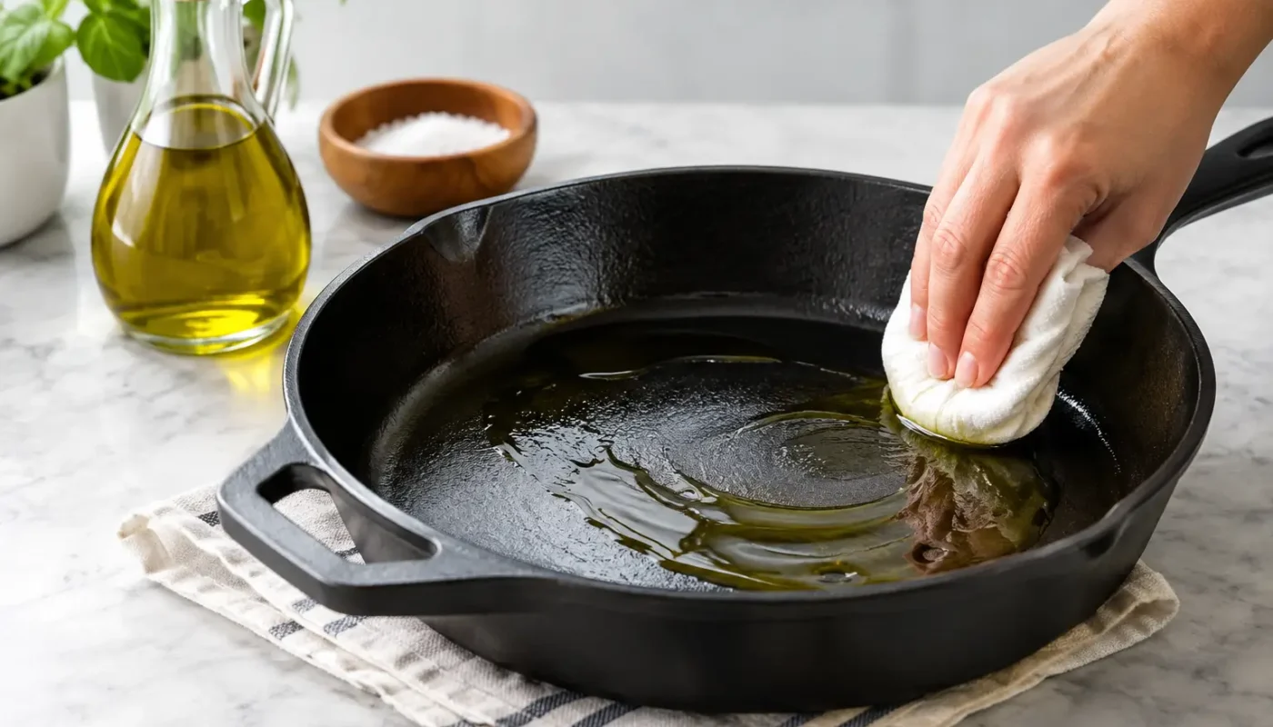 Season Cast Iron With Olive Oil the Right Way