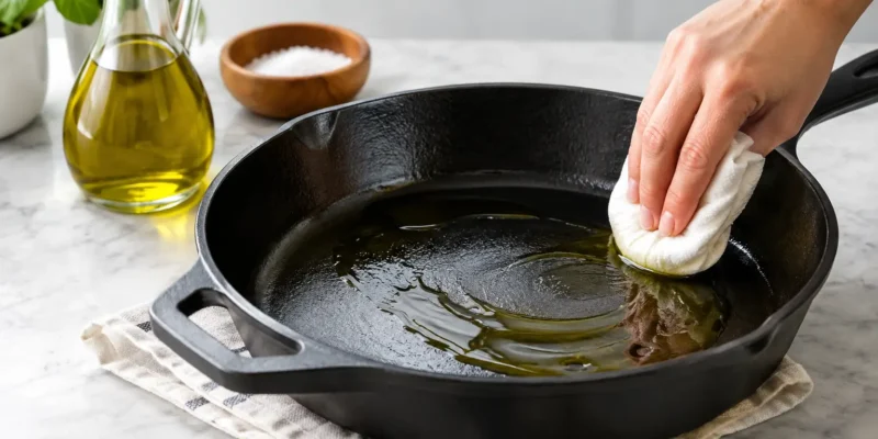 Season Cast Iron With Olive Oil the Right Way