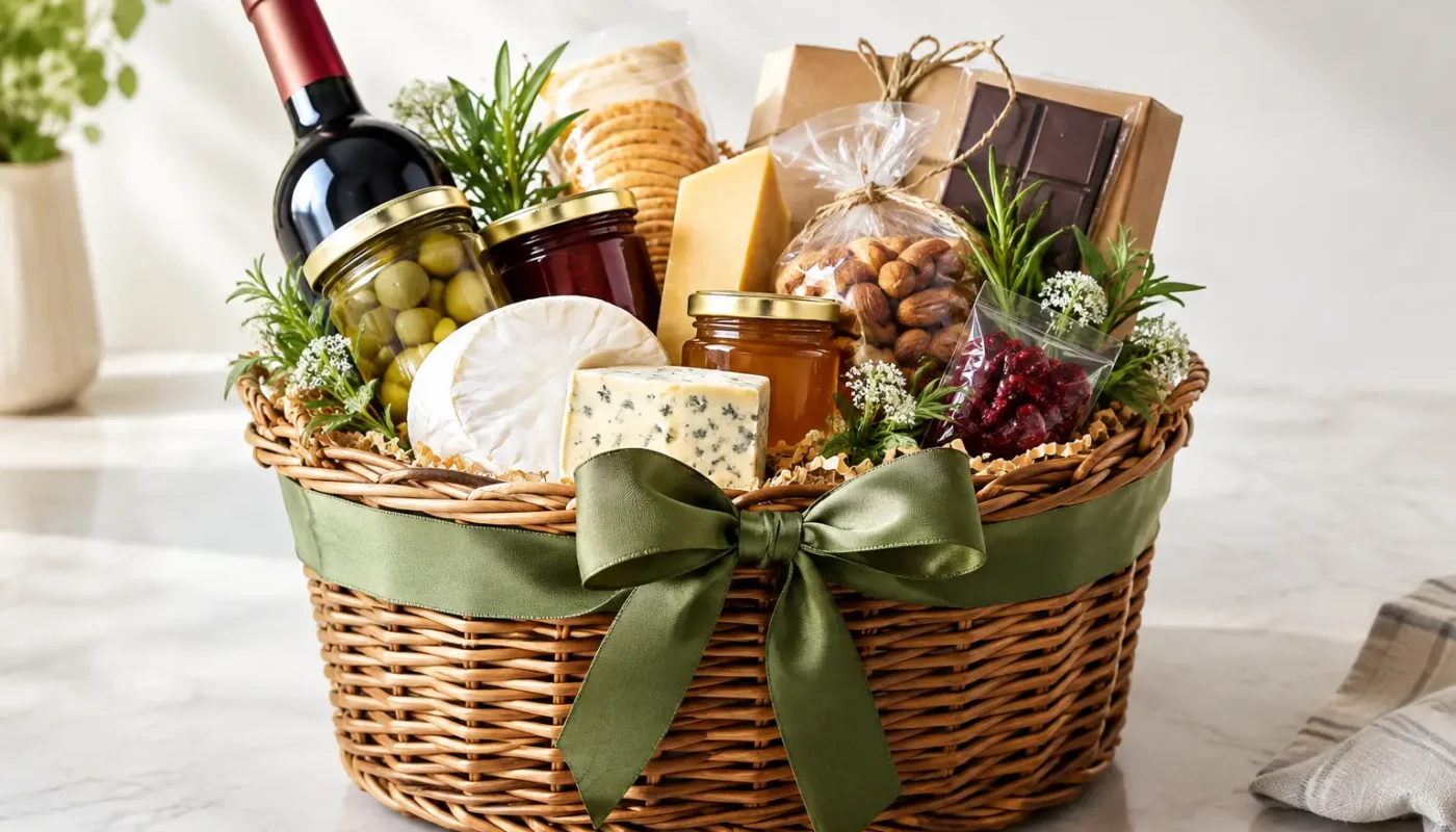 12 Gourmet Gift Basket Examples That Feel Personal