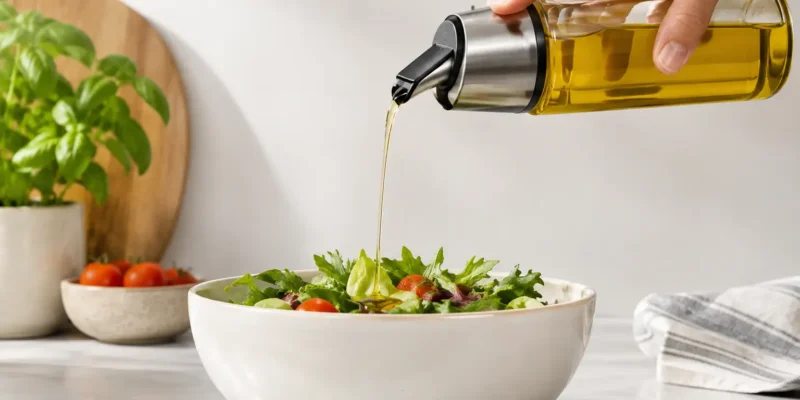 A Clean Olive Oil Dispenser for Every Pour