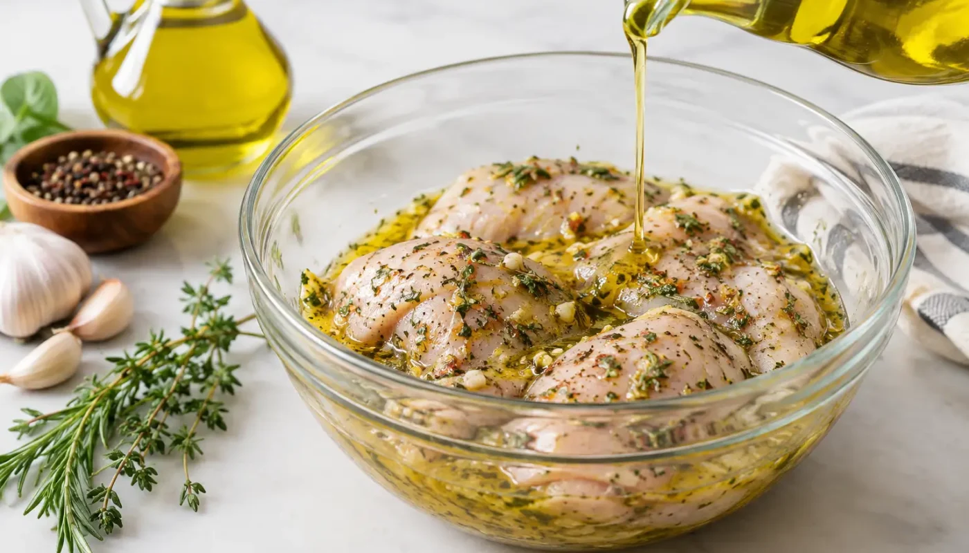 How to Marinate Chicken With Olive Oil for Flavor