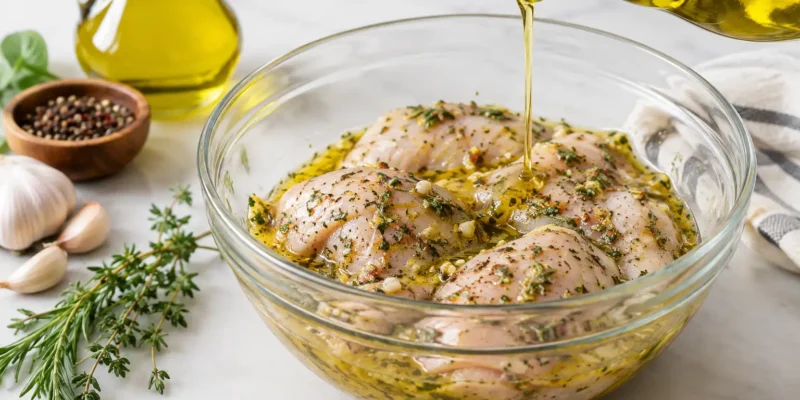 How to Marinate Chicken With Olive Oil for Flavor