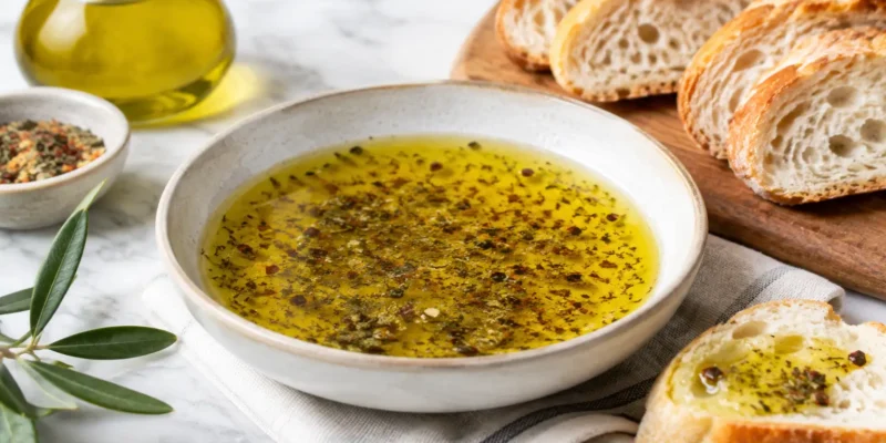 How to Prepare Olive Oil Bread Dip at Home